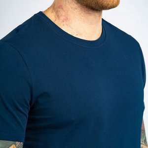 Футболка Индиго
Футболка мужская с круглым вырезом горловины.
Материал:
Cotton - материал из натуральных волокон, который удобен в носке, быстро впитывает и отводит от тела влагу, хорошо пропускает во