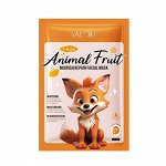 Маска-салфетка &quot;Лиса&quot; Animal Fruit Sadoer с экстрактом лимона