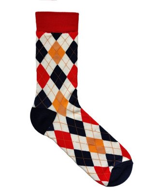 Носки р.40-45 "Ромбики" Argyle