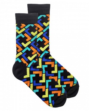 Носки р.40-45 "Geometry and Line" Tetris