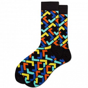 Носки р.40-45 "Geometry and Line" Tetris
