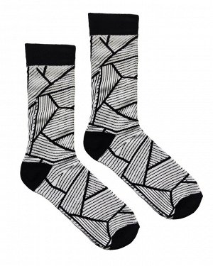 Носки р.40-45 "Geometry and Line" Leafs