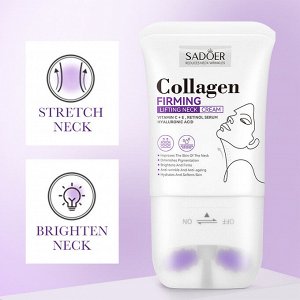 Лифтинг-крем для области шеи и декольте Sadoer Collagen Firming Cream