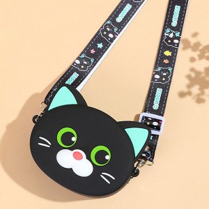 Сумка Детская сумка с ярким рисунком, изготовлена из плотного силикона, что обеспечивает прочность и долговечность.
Вместительное внутреннее отделение подходит для различных мелочей и закрывается на м