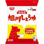 Суп-лапша NISSIN б/п рамен с соевым соусом Асахикава 88гр/30
