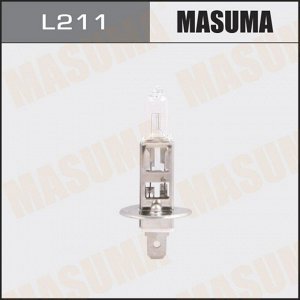 Лампа галогенная Masuma Clearglow H1 (P14.5s, T8), 12В, 100Вт, 3000К, 1 шт