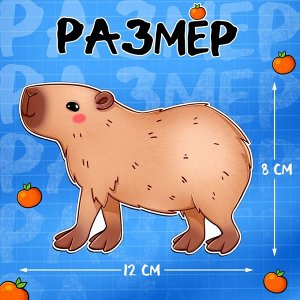 СИМА-ЛЕНД Магнитный набор «Капибара-мода»