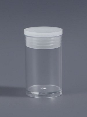 Набор баночек для мелочей, d=2.2x3.8 см, 5 шт., прозрачный