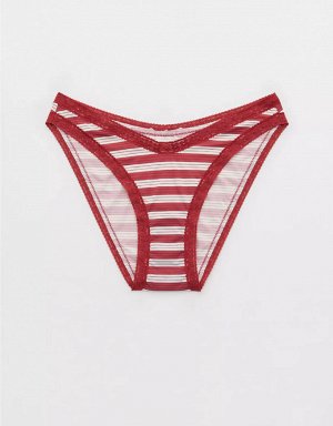 SMOOTHEZ Microfiber Lace Bikini Underwear