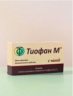 Тиофан М Свечи (крем-карандаш) с чагой 10 суппозиториев по 0,1 гр Тиофан М