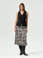 Юбка миди из 100% вискозы, S1119/tihiro