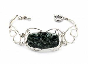 Браслет серафинит, 20см.