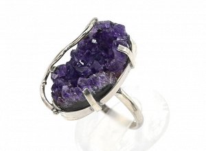 Кольцо из аметиста 22*34мм, размер-18