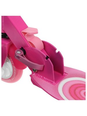 Самокат городской GRAFFITI Comfort 120, складной, колёса PU 120 мм, ABEC 7 Carbon