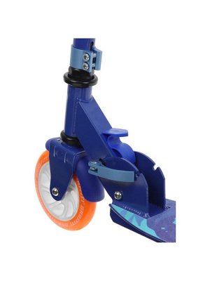 Самокат городской GRAFFITI Comfort 120, складной, колёса PU 120 мм, ABEC 7 Carbon