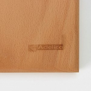 Доска разделочная деревянная Adelica «Профессиональная», 60x30x2 см, бук