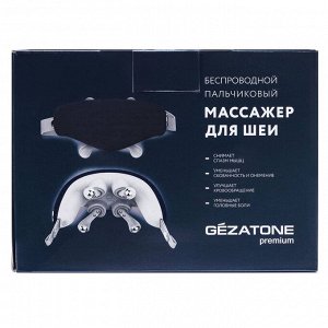 Жезатон Беспроводной роликовый массажер для шеи и плеч AMG405 (Gezatone, Массажеры для тела)