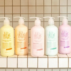 LODEURLETTE Парфюмированный лосьон для тела с ароматом белого мускуса / In England Colorfit Grace Musk Body Lotion, 500 мл