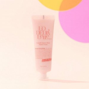 LODEURLETTE Крем для рук увлажняющий с ароматом цветка вишни / In England Colorfit Cherry Fleur Hand Cream, 50 мл