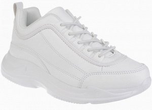 Белые стильные кроссы