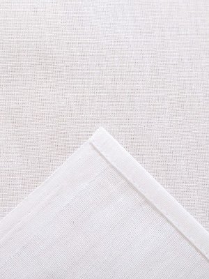 Простыня 1.5-спальная, 145x214 см, бязь отбеленная, хлопок 100%, белая