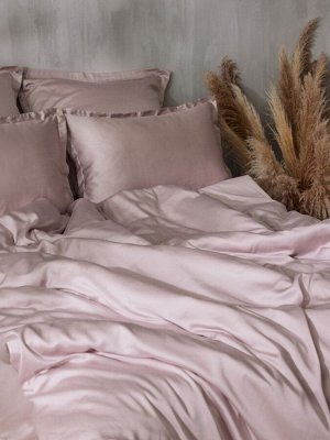 Простыня 1.5 спальная SL Home Tencel, 160x235 см, пудра, тенсель