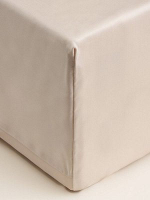 Простыня на резинке SL Home Tencel 200*200+30 см , цв. бежевый