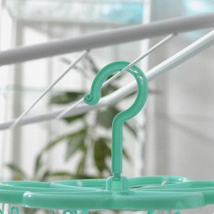 Сушилка для белья 8 прищепок 23см Арт-647007 Доляна