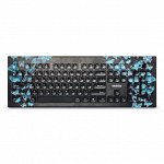 Клавиатура проводная мультимедийная с принтом Smartbuy 223 USB Butterflies (SBK-223U-B-FC)/20