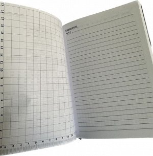 Ежедневник женский недатированный в клетку "Womens notes" 21*15 см