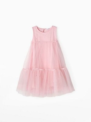 Платье для девочки MINAKU: PartyDress, розовое.