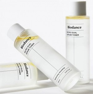 Biodance Micro al Serum Toner Двухфазный питательный тонер с маслами и гиалуроновой кислотой 150мл Ю. Корея.