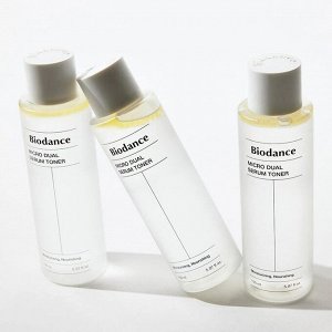 Biodance Micro al Serum Toner Двухфазный питательный тонер с маслами и гиалуроновой кислотой 150мл Ю. Корея.