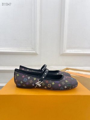 Балетки женские кожаные