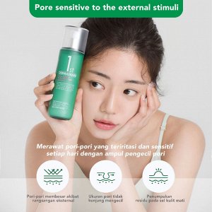 Dermashare Эссенция для сужения пор с пептидами и экстрактом центеллы Ampoule Pore Tightening First Cica Peptide, 200 мл