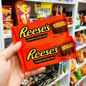 Reese's Peanut Butter Cups 42g - Арахисовые тарталетки Рисис 2 шт