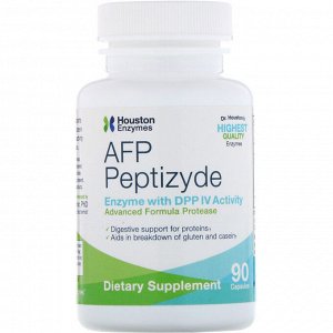 Houston Enzymes, AFP Peptizyde, 90 капсул