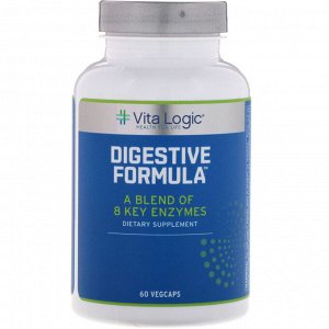 Vita Logic, Пищеварительная формула, 60 капсул с оболочкой из ингредиентов растительного происхождения