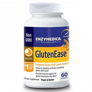 Enzymedica, GlutenEase, 60 капсул