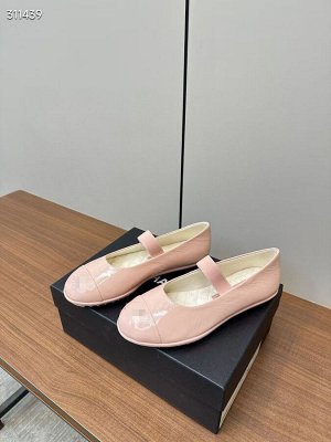 Балетки женские кожаные