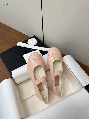 Балетки женские кожаные