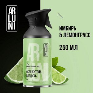 ARLUNI освежитель воздуха Имбирь & Лемонграсс Ароматизация 250 мл Триггер