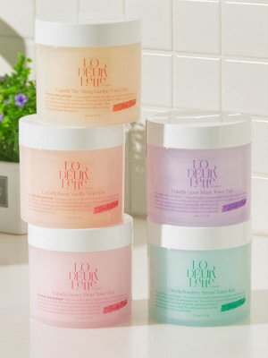 LODEURLETTE Тонер-пэды для чувствительной и сухой кожи лица / In England Colorfit Powdery Breez, 150 мл