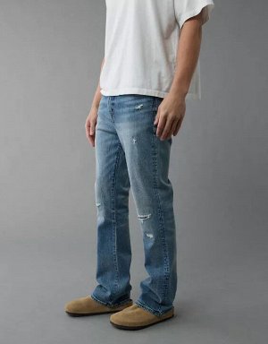 AE EasyFlex Patched Slim Bootcut Jean