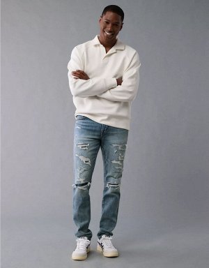 AE AirFlex+ Patched Athletic Skinny Jean