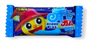 Резинка жевательная Marukawa  Blue Gum Soda (Лимонад) Aobee, синяя, 4.3г,