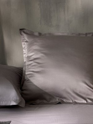 Наволочка SL Home Tencel 70*70+3 см , цв. серый
