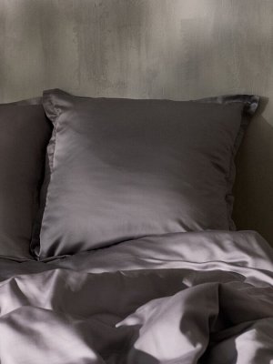 Наволочка SL Home Tencel 70*70+3 см , цв. серый