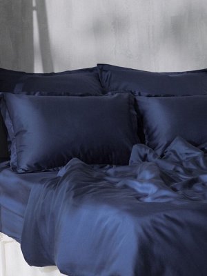 Наволочка SL Home Tencel 70*70+3 см , цв. синий