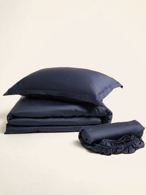 Наволочка SL Home Tencel 70*70+3 см , цв. синий